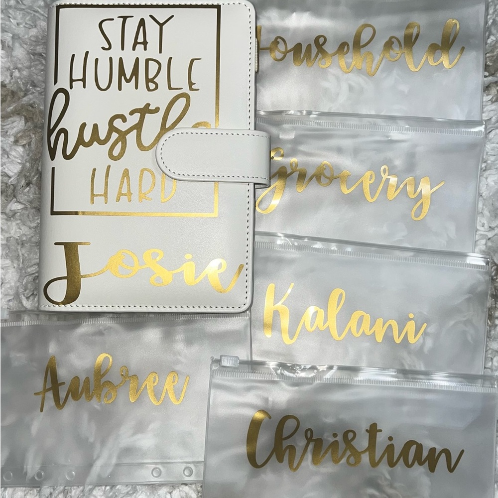 Budget Binder/Book and cash Envelopes